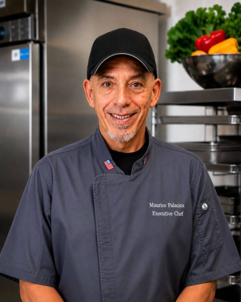 Chef Maurice Palacios, Executive Chef and Nutrition Programs Manager at Sierra Senior Services